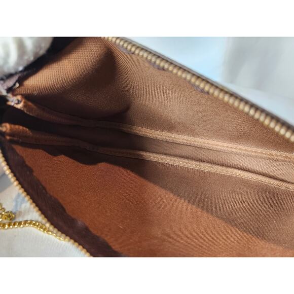 Louis Vuitton Monogram Pochette Accessoires AR0030 Shoulder Bag with Chain - Picture 13 of 15